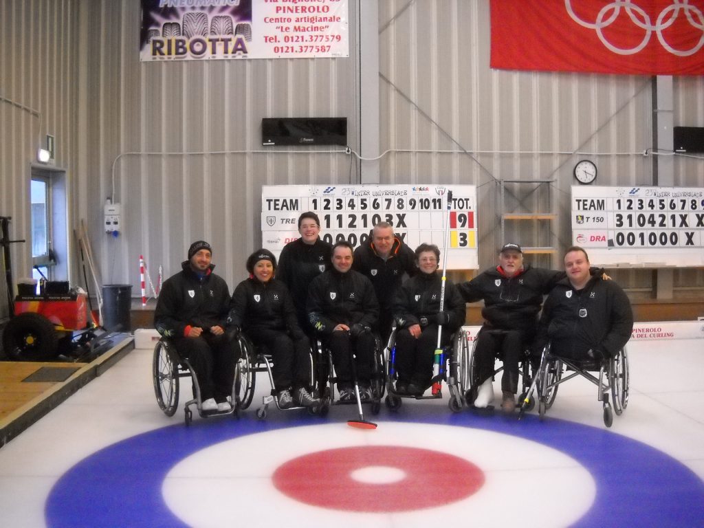 Challenge di Wheelchair Curling