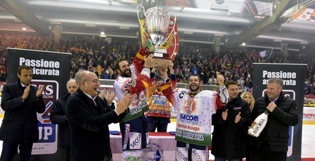 Serie A – Itas Cup: l’Asiago vince lo Scudetto