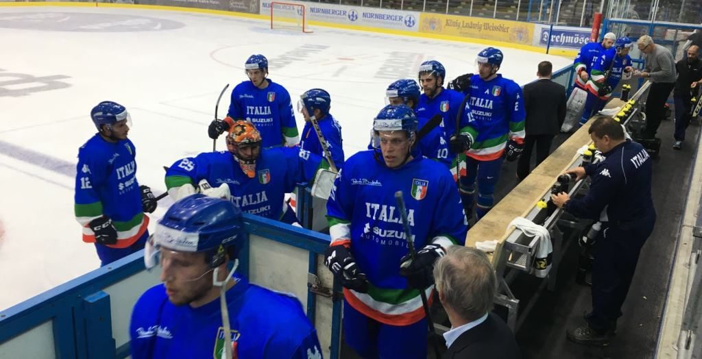 La Nazionale a Cortina per la prima sfida contro il Vityaz