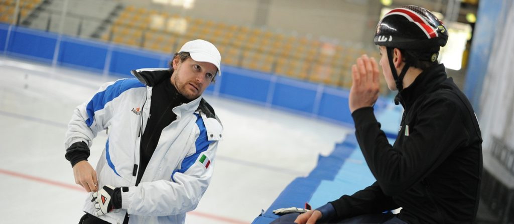 Breve break per gli azzurri dello short track