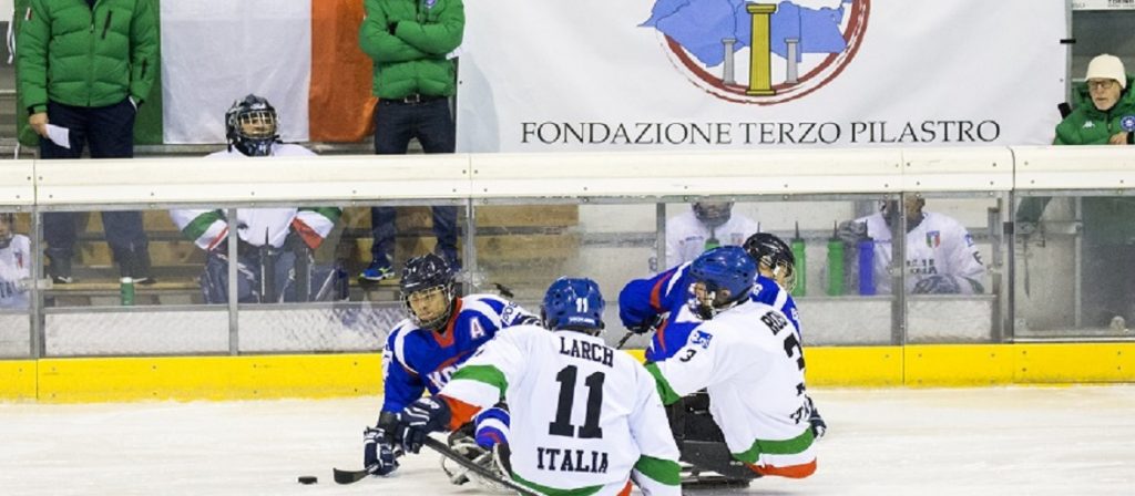 Para Ice Hockey, Italia-Slovacchia a Dobbiaco